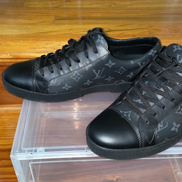 Louis Vuitton, Men’s, Black/Gray, US Size 10 - Picture 4 of 9